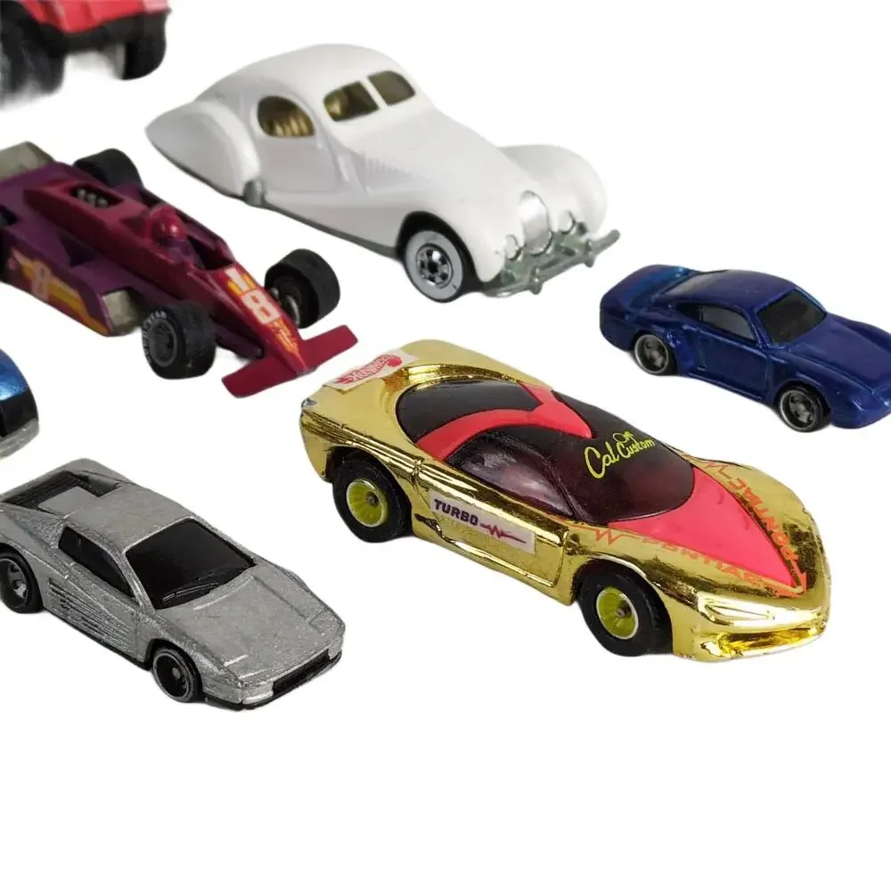 Set 9 Vintage‎ 1980s Hot Wheels DieCast Cars Rolls Royce Baja Bug Micro Mini+